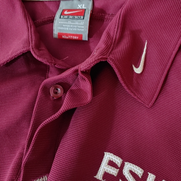 Florida State Seminoles FSU polo shirt Nike XL - Picture 6 of 6